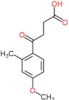 4-(4-methoxy-2-methylphenyl)-4-oxobutanoic acid