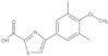 4-(4-Methoxy-3,5-dimethylphenyl)-2-thiazolecarboxylic acid