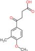 4-(4-methoxy-3-methylphenyl)-4-oxobutanoic acid