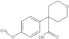 Tetrahydro-4-(4-methoxyphenyl)-2H-pyran-4-carboxylic acid