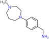 1-[4-(4-methyl-1,4-diazepan-1-yl)phenyl]methanamine