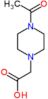 4-Acetyl-1-piperazineacetic acid