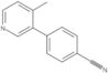 4-(4-Methyl-3-pyridinyl)benzonitrile