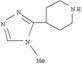 4-(4-Methyl-4H-1,2,4-triazol-3-yl)piperidine