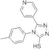 4-(4-METHYLPHENYL)-5-PYRIDIN-4-YL-4H-1,2,4-TRIAZOLE-3-THIOL