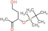 (3S)-3-{[tert-butyl(dimethyl)silyl]oxy}-5-hydroxypentan-2-one