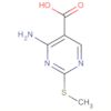 5-Pyrimidinecarboxylic acid, 4-amino-2-(methylthio)-