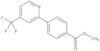 Methyl 4-[4-(trifluoromethyl)-2-pyridinyl]benzoate