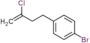 1-bromo-4-(3-chlorobut-3-enyl)benzene