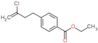 ethyl 4-(3-chlorobut-3-enyl)benzoate