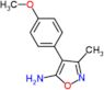 4-(4-methoxyphenyl)-3-methylisoxazol-5-amine