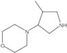4-(4-Methyl-3-pyrrolidinyl)morpholine