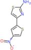 4-(4-nitrothiophen-2-yl)-1,3-thiazol-2-amine