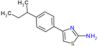 4-[4-(1-methylpropyl)phenyl]-1,3-thiazol-2-amine