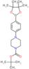 tert-butyl 4-[4-(4,4,5,5-tetramethyl-1,3,2-dioxaborolan-2-yl)phenyl]piperazine-1-carboxylate