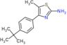 4-(4-tert-butylphenyl)-5-methyl-1,3-thiazol-2-amine