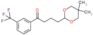 4-(5,5-dimethyl-1,3-dioxan-2-yl)-1-[3-(trifluoromethyl)phenyl]butan-1-one