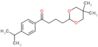 4-(5,5-dimethyl-1,3-dioxan-2-yl)-1-(4-isopropylphenyl)butan-1-one