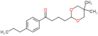 4-(5,5-dimethyl-1,3-dioxan-2-yl)-1-(4-propylphenyl)butan-1-one