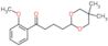 4-(5,5-dimethyl-1,3-dioxan-2-yl)-1-(2-methoxyphenyl)butan-1-one