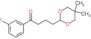 4-(5,5-Dimethyl-1,3-dioxan-2-yl)-1-(3-iodophenyl)-1-butanone