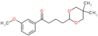 4-(5,5-dimethyl-1,3-dioxan-2-yl)-1-(3-methoxyphenyl)butan-1-one