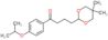 4-(5,5-dimethyl-1,3-dioxan-2-yl)-1-(4-isopropoxyphenyl)butan-1-one