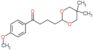 4-(5,5-dimethyl-1,3-dioxan-2-yl)-1-(4-methoxyphenyl)butan-1-one