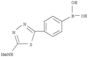 Boronic acid,B-[4-[5-(methylamino)-1,3,4-thiadiazol-2-yl]phenyl]-