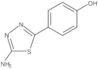 4-(5-Amino-1,3,4-thiadiazol-2-yl)phenol