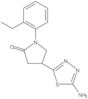 4-(5-Amino-1,3,4-thiadiazol-2-yl)-1-(2-ethylphenyl)-2-pyrrolidinone
