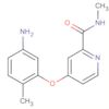 2-Pyridinecarboxamide, 4-(5-amino-2-methylphenoxy)-N-methyl-