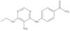 4-[[5-Amino-6-(ethylamino)-4-pyrimidinyl]amino]benzamide