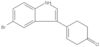 3-Cyclohexen-1-one, 4-(5-bromo-1H-indol-3-yl)-