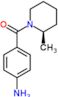 (4-aminophenyl)[(2S)-2-methylpiperidin-1-yl]methanone