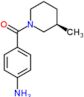 (4-aminophenyl)[(3S)-3-methylpiperidin-1-yl]methanone