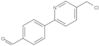 4-[5-(Chloromethyl)-2-pyridinyl]benzaldehyde