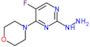 4-(5-fluoro-2-hydrazinylpyrimidin-4-yl)morpholine