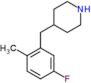 4-(5-fluoro-2-methylbenzyl)piperidine