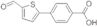 4-(5-Formylthiophen-2-yl)benzoic acid