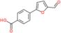 4-(5-formylfuran-2-yl)benzoic acid