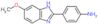 4-(6-methoxy-1H-benzimidazol-2-yl)aniline