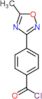 4-(5-methyl-1,2,4-oxadiazol-3-yl)benzoyl chloride