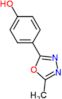4-(5-methyl-1,3,4-oxadiazol-2-yl)phenol