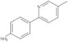 4-(5-Methyl-2-pyridinyl)benzenamine