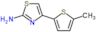 4-(5-methylthiophen-2-yl)-1,3-thiazol-2-amine