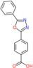 4-(5-phenyl-1,3,4-oxadiazol-2-yl)benzoic acid