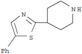 4-(5-Phenyl-2-thiazolyl)piperidine