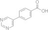 4-(Pyrimidin-5-yl)benzoic acid