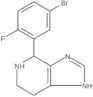 4-(5-Bromo-2-fluorophenyl)-4,5,6,7-tetrahydro-3H-imidazo[4,5-c]pyridine